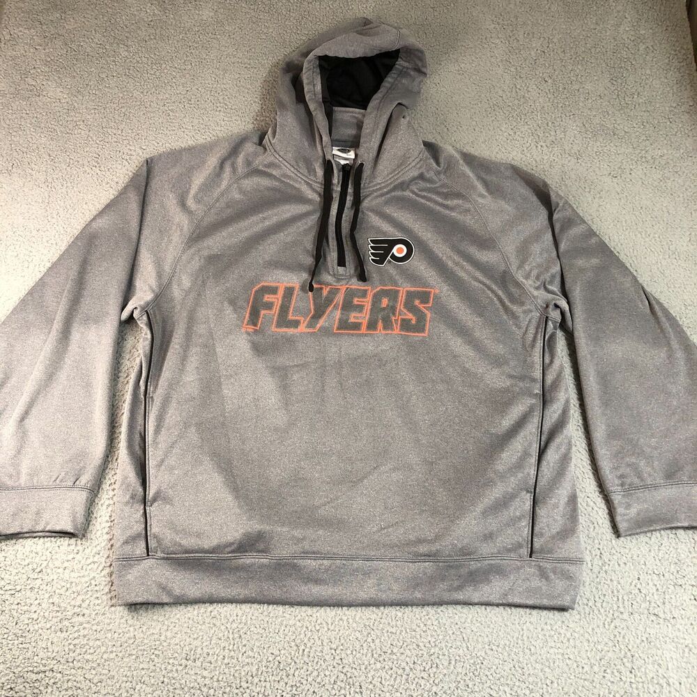 Philadelphia Flyers Hoodie Mens XXL 2XL Sweatshirt Hockey NHL Sportswear Logo
